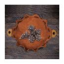 Metal Dice DND Set Playing dice 7pcs Hollow polyhedral dice Suitable for Dungeons and Dragon RPG Explorers Savage World and Table Games dice/FreeGifts Tray with Leather Dice Pouch