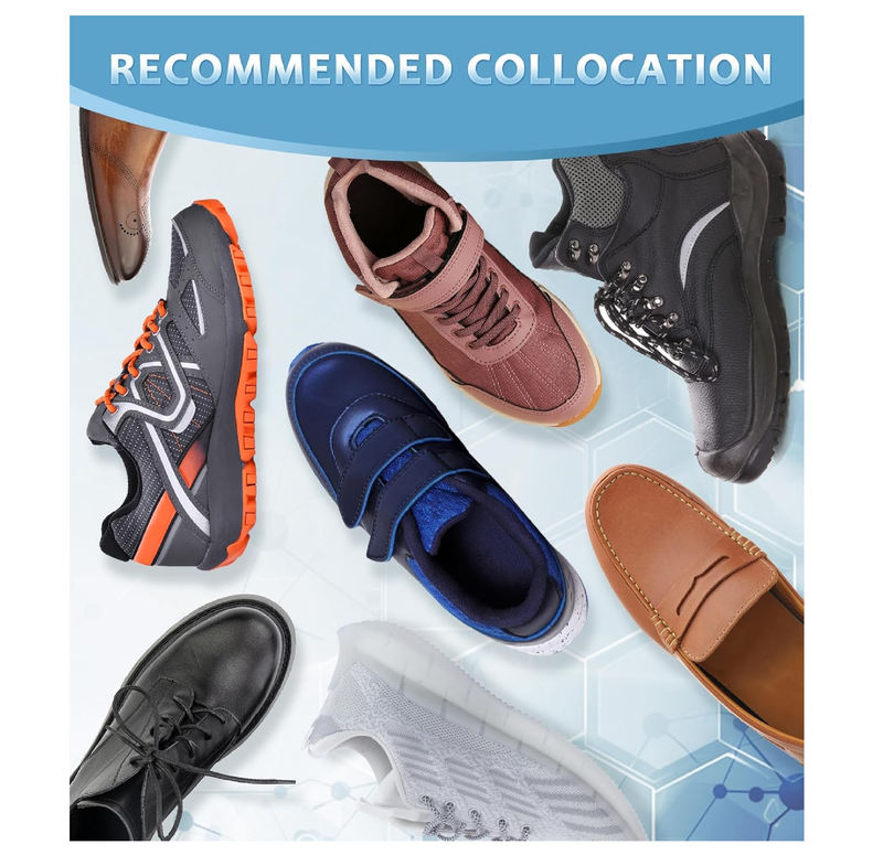 Ailaka Gel Height Increase Insoles, Shock Absorption Heel Cushion Pads, Height Lift Shoes Inserts for Men & Women