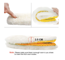 Ailaka Sheepskin Sport Wool Insoles for Women & Men,