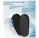 Ailaka Gel Height Increase Insoles, Shock Absorption Heel Cushion Pads, Height Lift Shoes Inserts for Men & Women