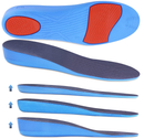 Ailaka Height Increase Insoles for Men Women - 1 Pair PU Shoes Lifts Elastic Shock Absorbing Sports Shoe Insoles Height Increase,