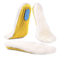 Ailaka Sheepskin Sport Wool Insoles for Women & Men,