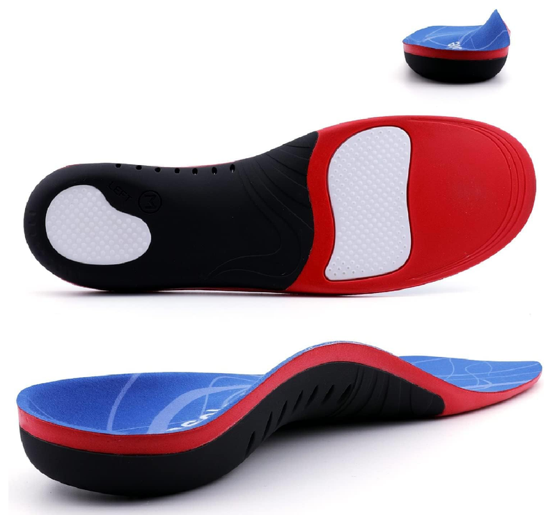 (Standing All Day) Heavy Duty Support Plantar Fasciitis Insoles Arch Support Shoe Inserts