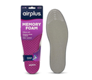 Airplus Memory Comfort Shoe Insoles With Memory Foam for Pressure Relief, Ideal For Men and Women