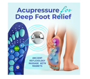 Acupressure Insoles, Arch support and Work Boots Insoles US:5-10