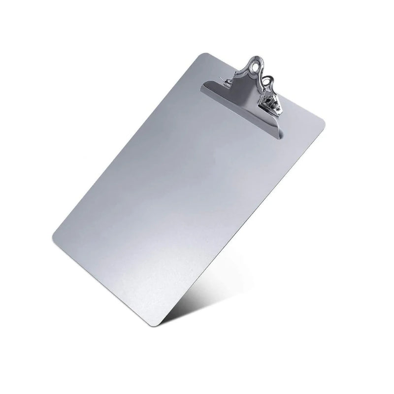 Aluminum Contractor Metal Clipboard | Heavy Duty with High Capacity Clip | Rust Proof Plate