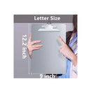 Aluminum Contractor Metal Clipboard | Heavy Duty with High Capacity Clip | Rust Proof Plate