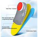 Arch Support Inserts for Plantar Fasciitis Shoe Insoles for Men Women Orthotics Relief of Flat Feet Arch Heel Pain Fatigue