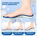 Plantar Fasciitis Insoles for Men Women Arch Support Inserts Orthotics of Flat Feet High Arch Pain Relief for Work Boot Shoe Inserts