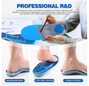 Arch Support Inserts for Plantar Fasciitis Relief Insoles for Men Women Orthotics of Flat Feet High Arch Heel Pain Relief Shoe Inserts