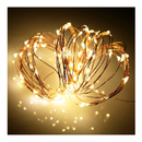 Ariceleo Led Fairy Lights Battery Operated, 4 Packs Mini Battery Powered Copper Wire Starry Fairy Lights for Bedroom, Christmas, Parties, Wedding, Centerpiece, Decoration (5m/16ft Warm