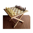 Ark Wood Art international Wooden Handmade Magnetic Chess Table Rosewood Wood Chess Set with Folding Game