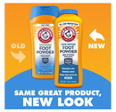 Arm & Hammer Foot Powder for Shoes & Feet, Talc-Free Odor & Moisture Control for Men & Women, 7 oz (3 Pack)