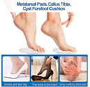 6 Pairs Heel Pads for Women - Non-Slip & Pain-Relief, Breathable Heel Grips & Cushioned Inserts
