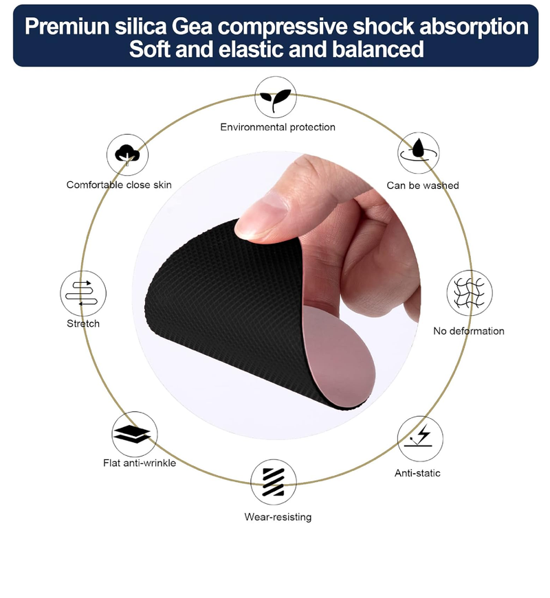 Non Slip Shoe Pads,Shoe Sole Protector,Shoe Grips on Bottom of Shoes,Anti Slip Grips for Shoes