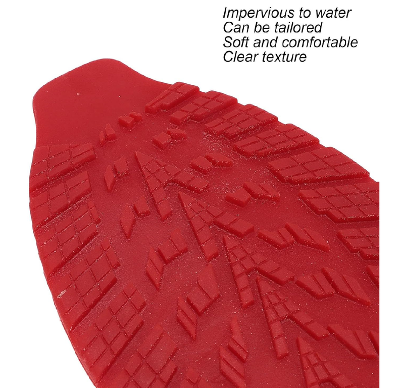 Shoe Bottom Full Sole Repair, Anti Slip Full Sole Repair Replacement, V Shape Shoe Rubber Sole Repair,