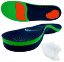 Plantar People Orthotic Insoles Full Length with Arch Supports & Silicone Heel Pads,