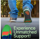 Plantar People Orthotic Insoles Full Length with Arch Supports & Silicone Heel Pads,