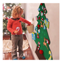 Aytai DIY Felt Christmas Tree Set with Ornaments for Kids, Xmas Gifts, New Year Door Wall Hanging Decorations