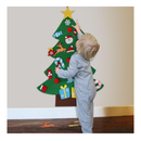 Aytai DIY Felt Christmas Tree Set with Ornaments for Kids, Xmas Gifts, New Year Door Wall Hanging Decorations