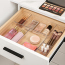 Vtopmart 10 Pcs Makeup Drawer Organizer Bins Set, 4 Size Plastic Makeup and…