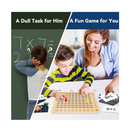 BAKAM Wooden Multiplication Board Math Game for Kids 8 12 Math Manipulatives Set with 100PCS Flash Cards for Kids 6 8 Years Old