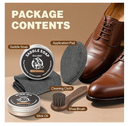 Leather Boot Care Kit - Mink Oil, Saddle Soap for Leather, Applicators & Cloth - Leather Cleaner and Conditioner Kit for Boots, Shoes, Bags, Furniture, Men Women Gifts