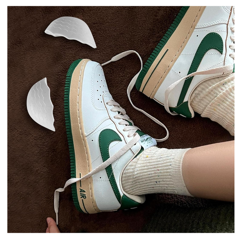 Shoe Fillers Inserts for Loose Shoes - Anti Slip Toe & Heel Pads with Ergonomic Design | Adjustable Insoles