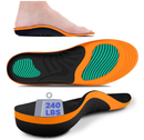 Plantar Fasciitis Relief Insoles Men, 240+lbs High Arch Support Inserts for Men, Orthotic Shoe Inserts for Women, Work Boot Shoe Insoles