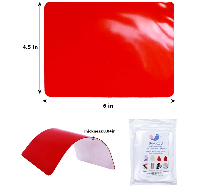 Red Bottom Shoe Protector Compatible with Christian Louboutin Shoes,Self-Adhesive Sole Guard to Protect & Restore Shoe Bottoms,