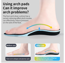 Arch Support Insoles for Men & Women - Orthotic Shoe Inserts for Work Boots, Flat Feet Relief, Shock Absorption