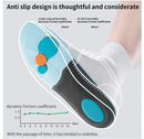 Arch Support Insoles for Men & Women - Orthotic Shoe Inserts for Work Boots, Flat Feet Relief, Shock Absorption