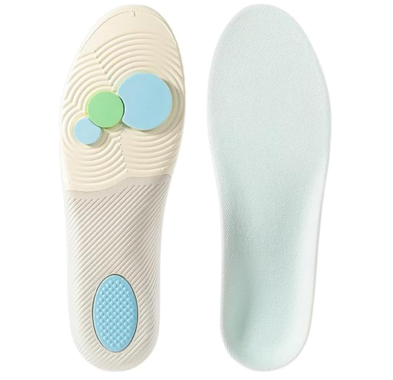 Arch Support Insoles for Men & Women - Orthotic Shoe Inserts for Work Boots, Flat Feet Relief, Shock Absorption