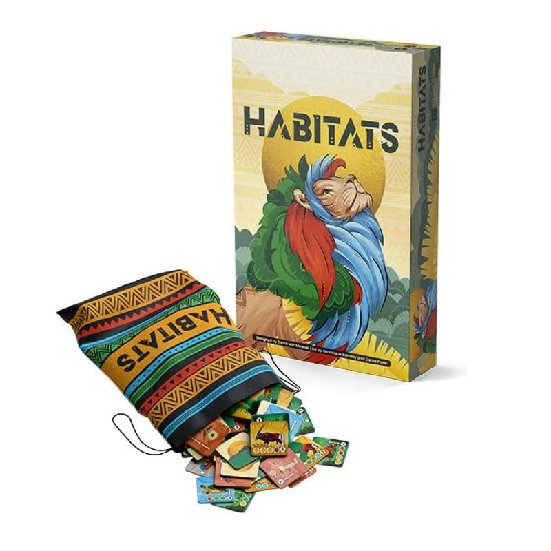 Habitats Board Game Tile Laying Board Game  2-5 Players  40 Minutes Play Time