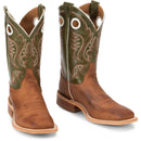 Justin Boots Men's Austin 11" Western Boot - Cognac Cowhide (BR307) - Front View