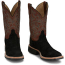 Justin Boots Men's Alamo 11" Western Boot - Clay Brown Cowhide (BR389) - Front View