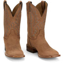 Justin Boots Men's Rancho 11" Western Boot - Butterscotch Cowhide (BR392) - Front View