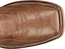 Justin Boots Brect - Antique Brown Smooth Ostrich (JE802)