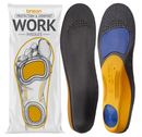 Brison Plantar Fasciitis Relief Work Boot Insoles for Women Men - 220+ lbs Comfort Standing All Day Orthotic Arch Support Flat Feet Shoe