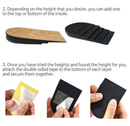 Adjustable Leg Length Discrepancy Heel Lifts Inserts Insoles