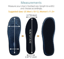 2 Pairs of Adhesive Insoles That Absorb Sweat and Always Stay in Place for Sockless Shoes