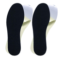 2 Pairs of Adhesive Insoles That Absorb Sweat and Always Stay in Place for Sockless Shoes