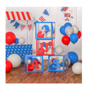 4th of July Decorations Balloon Fourth of July Party Supplies BAGERLY 105 pcs Navy Blue Red White Balloon Garland Kit