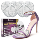 Ballotte Metatarsal Pads for Women, Silicone Gel Foot Cushions for High Heels, Ball of Foot Pain Relief,