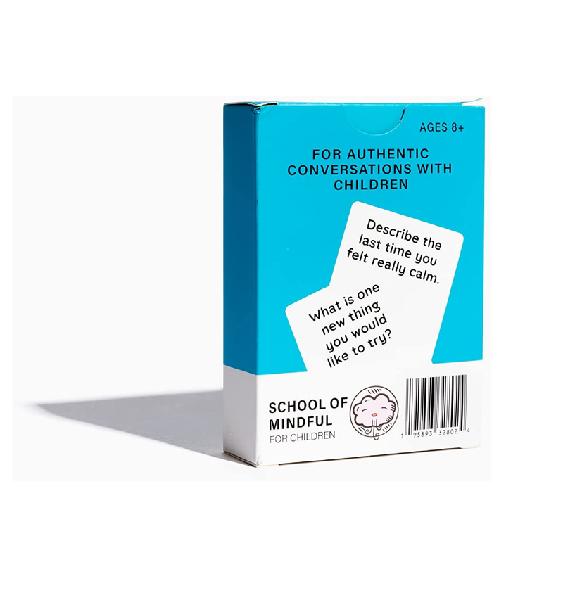 Barefaced Games The School of Mindfulness Mindfulness Game for Kids Mindful Talk Cards for Children and Parents for Authentic and Meaningful Conversations