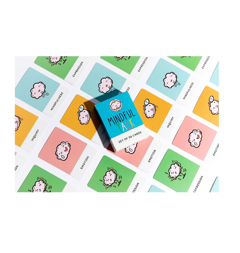 Barefaced Games The School of Mindfulness Mindfulness Game for Kids Mindful Talk Cards for Children and Parents for Authentic and Meaningful Conversations