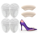 Ball of Foot Cushions Women, Metatarsal Pads, High Heel Comfort Pads, Weight Shifting and Shock