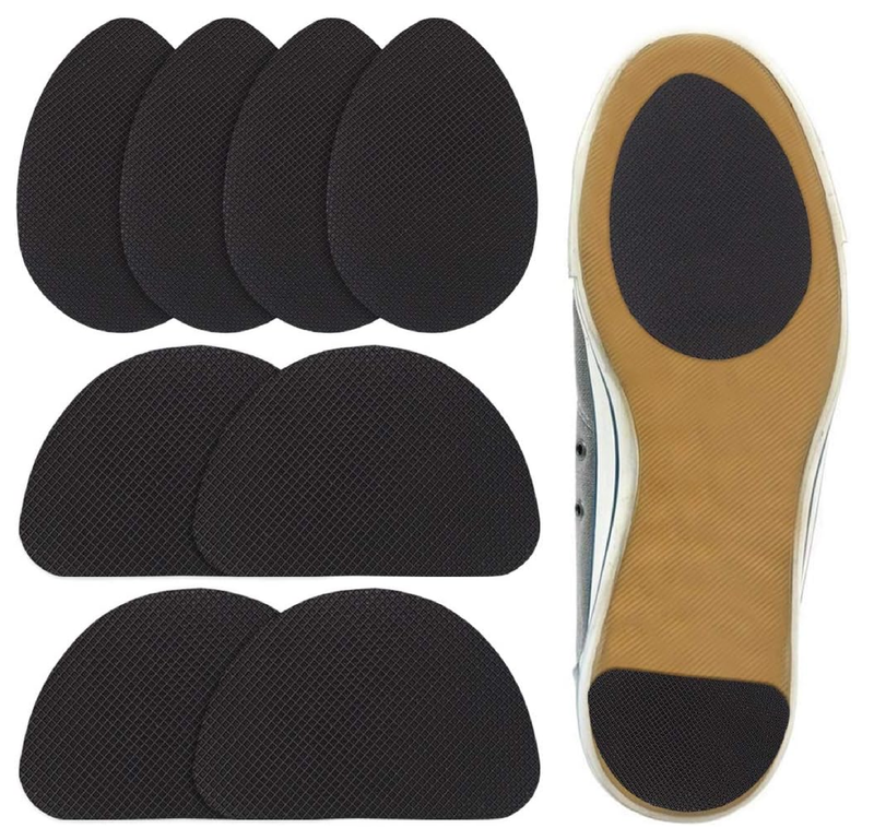 Non-Slip Shoes Pads (4 Pairs) - High Heels Anti-Slip Shoe Grips, Adhesive Sole Protectors