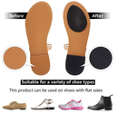 Non-Slip Shoes Pads (4 Pairs) - High Heels Anti-Slip Shoe Grips, Adhesive Sole Protectors