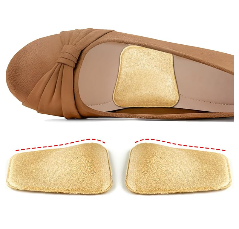 Arch Support Inserts for Flat Feet Women, Gel Arch Cushions for Plantar Fasciitis,